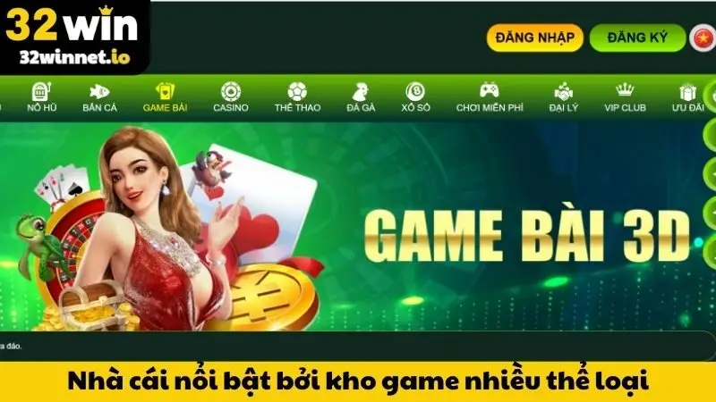 Giới Thiệu Nhà cái nổi bật bởi kho game nhiều thể loại