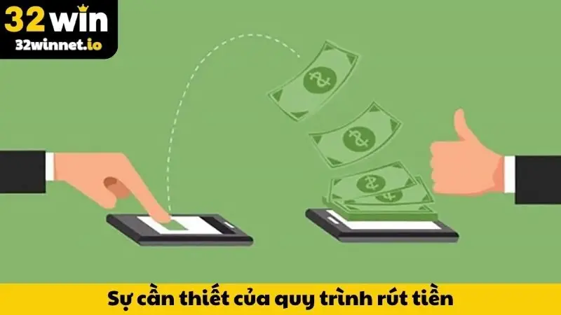 Rút Tiền Sự cần thiết của quy trình rút tiền 32WIN hiệu quả